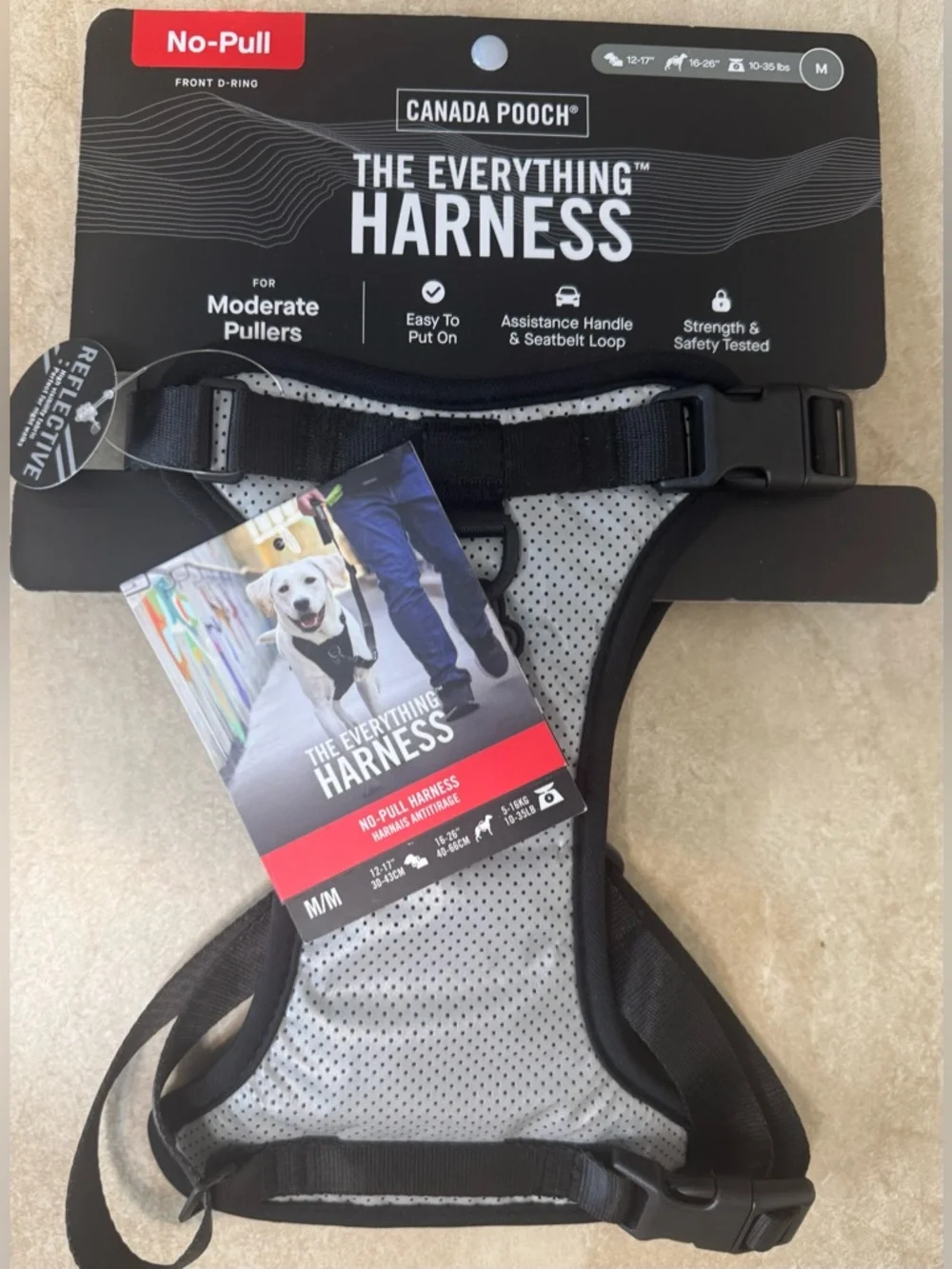 Canada Pooch Everything Dog Harness, Reflective